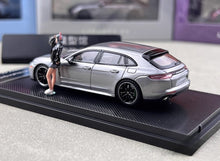 Load image into Gallery viewer, Liberty 1:64 Silver Panamera Turbo S Figure Sports Model Diecast Metal Car New Collection