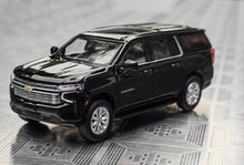 Load image into Gallery viewer, Masdi 1:64 Black Suburban Escalade Full Size SUV Model Diecast Metal Car New Collection