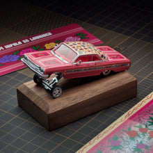 Load image into Gallery viewer, 97m 1:64 Pink Rose 1964 Impala Low Rider Sports Model Diecast Metal Car New Collection