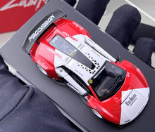 Load image into Gallery viewer, PSC 1:64 White Red LP800-4 Racing Sports Model Diecast Metal Car BN