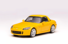 Load image into Gallery viewer, MH 1:64 Yellow JDM S2000 AP2 DIY Racing Sports Model Diecast Metal Car New Collection