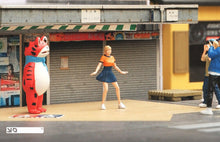 Load image into Gallery viewer, 1:64 Painted Figure Mini Model Miniature Resin Diorama Dancing Girl Shouting Boy New Scene