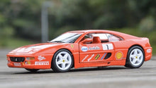 Load image into Gallery viewer, Bburago 1:24 Red F355 Challenge Racing Sports Model Toy Diecast Metal Car BN