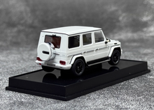 Load image into Gallery viewer, AUTOart 1:64 White Benz AMG G63 ORV SUV Sports Model Car ABS BN