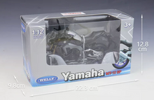 Load image into Gallery viewer, WELLY 1:12 Black MT-10 SP Sports Model Motorcycle Bike Diecast ABS New Collection