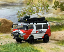Load image into Gallery viewer, Autobots 1:64 Red 4WD Delica L300 Camper Van Sports Model Diecast Metal Car