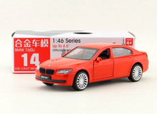 Load image into Gallery viewer, CCA 1:46 Red BMW 760Li Sedan Sports Model Toy Diecast Metal Car BN