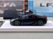 Load image into Gallery viewer, Model1 1:64 Matte Black LFA Coupe Sports Model Diecast Metal Car New Collection