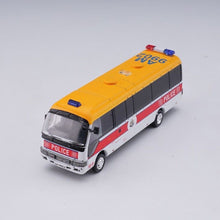 Load image into Gallery viewer, TINY 1:50 Hongkong Police Toyota Coaster Bus Van Model Toy Metal Car NIP