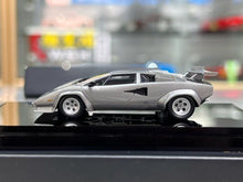 Load image into Gallery viewer, Deepmaker 1:64 Silver Countach LP5000s Sports Model Diecast Resin Car New Collection