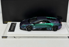 Load image into Gallery viewer, Onemodel 1:64 Purple Green LP670-4 Murcielago LB Model Diecast Resin Car New Collection