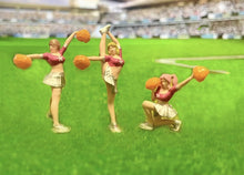 Load image into Gallery viewer, 1:64 Painted Figure Mini Model Miniature Resin Diorama Cheerleaders Girls Team B