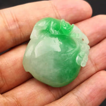 Load image into Gallery viewer, Nature Jade Peach Pendant Necklace Gift Jewelry charm Blessing Lucky Fortune
