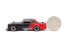 Load image into Gallery viewer, Poprace 1:64 Advan Skyline GTR V8 Drift Hakosuka Model Diecast Metal Car New Collection