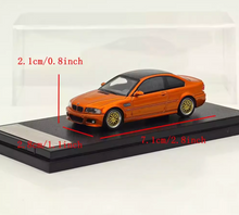 Load image into Gallery viewer, SH 1:64 Orange M3 E46 Coupe Sports Model Diecast Metal Car New Collection