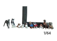 Load image into Gallery viewer, 1:64 Painted Figure Mini Model Miniature Resin Diorama Pet Dog Puppy Cute Toy