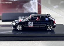 Load image into Gallery viewer, MH 1:64 JDM Black Civic EK9 R Hatchback Sports Model Diecast Metal Car New Collection