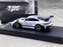 Load image into Gallery viewer, TPC 1:64 White 911 GT3 RS 992 Pursuit Sports Model Diecast Metal Car New Collection