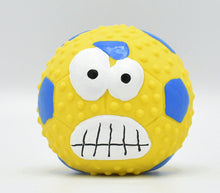 Load image into Gallery viewer, 3PCs Set Dog Squeaky Toys Chew Puppy Rubber Ball Durable Pet Breeds Play Fetch