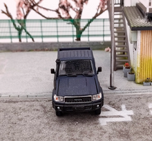 Load image into Gallery viewer, HF 1:64 Blue Military LC79 J70 Single Cab Pickup Model Diecast Metal Car New