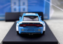 Load image into Gallery viewer, PSC 1:64 Blue Charger Brawler #88 Widebody Sports Model Diecast Metal Car New Collection