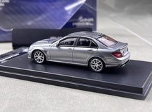 Load image into Gallery viewer, King 1:64 Gray C63 AMG W204 Sedan Sports Model Diecast Metal Car New Collection