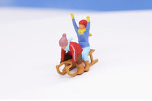 Load image into Gallery viewer, 1:64 Painted Figure Model Miniature Resin Diorama Sand Santa Christmas Kids Toy