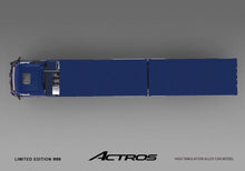 Load image into Gallery viewer, TM 1:64 Actros Container Delivery Truck Model Diecast Metal Car New Collection