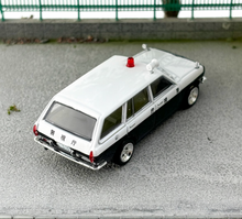 Load image into Gallery viewer, Tarmac 1:64 Datsun Bluebird 510 Wagon Police Sport Model Diecast Metal Car New Collection
