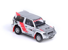 Load image into Gallery viewer, Inno 1:64 Silver Pajero Evolution Ralliart SUV Model Diecast Metal Car New