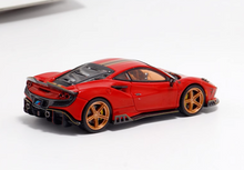 Load image into Gallery viewer, DCM 1:64 Red F8 Keyvany Racing Sports Model Diecast Metal Car New Collection