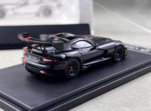 Load image into Gallery viewer, HM 1:64 Black Viper ACR V10 Racing Sports Model Diecast Metal Car New Collection