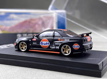 Load image into Gallery viewer, Fuji 1:64 Black Gulf Skyline GTR R34 Z-Tune Sports Model Diecast Metal Car New Collection