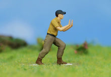 Load image into Gallery viewer, 1:64 Painted Figure Model Miniature Resin Diorama Workder Porter Handler Man Toy Collection