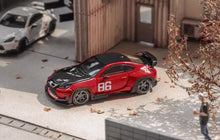 Load image into Gallery viewer, Fuji 1:64 JDM Red Carbon GR86 Pandem ZN8 Racing Sport Model Diecast Metal Car