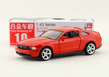 Load image into Gallery viewer, CCA 1:43 FORD Mustang GT Muscle Racing Sports Model Toy Diecast Metal Car BN