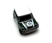 Load image into Gallery viewer, 1:76 Green 1968 Mini Cooper S #11 Classic Model Diecast Metal Car New
