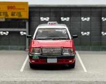 Load image into Gallery viewer, LMLF 1:64 Red Hongkong Taxi Crown Comfort Sedan Model Diecast Metal Car New Collection
