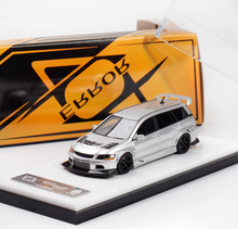 Load image into Gallery viewer, 404Error 1:64 Silver Lancer EVO 9 IX Wagon Sports Model Diecast Resin Car New Collection