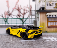 Load image into Gallery viewer, MINIGT 1:64 Yellow Aventador GT EVO LBWK Sports Model Diecast Metal Car New