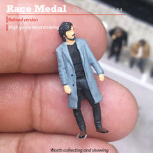 Load image into Gallery viewer, 1:64 Painted Figure Mini Model Miniature Resin Diorama Sand Suit Jacket Coat Man