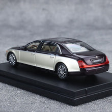 Load image into Gallery viewer, SH 1:64 Red Gold Maybach 62 Luxury Sedan Sports Model Diecast Metal Car BN
