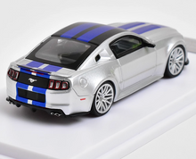 Load image into Gallery viewer, DCM 1:64 Silver 2014 Mustang GT Muscle Sports Model Diecast Metal Car New