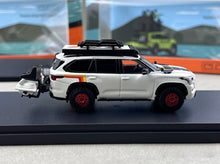 Load image into Gallery viewer, GCD 1:64 White Sequoia XK80 ORV Motorboat Bike Model Diecast Metal Car New Collection