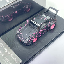 Load image into Gallery viewer, MC 1:64 Black Pink Sakura RWB 964 Widebody Sports Model Diecast Metal Car New Collection