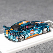Load image into Gallery viewer, DK 1:64 Plating Blue Gulf GTR R35 RR Sports Model Diecast Metal Car New Collection