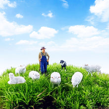 Load image into Gallery viewer, 1:64 Painted Figure Mini Model Miniature Resin Diorama Shepherd Sheep Farm Sand