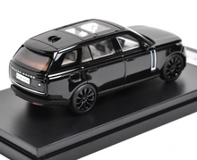 Load image into Gallery viewer, LCD 1:64 Black Range Rover Luxury SUV Sports Model Diecast Metal Car New Collection