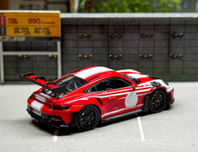 Load image into Gallery viewer, LMLF 1:64 Red 911 992 GT3 RS Racing Sports Model Diecast Metal Car New Collection