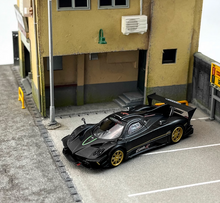 Load image into Gallery viewer, CM 1:64 Black Zonda R Racing Sports Model Diecast Metal Car New Collection